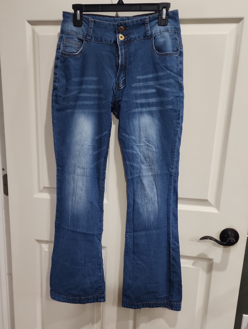 Women’s Blue Stretch Bootcut Jeans